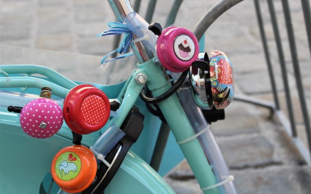 Kinderfahrrad Glocke Kinder Fahrrad Lenker Glocke Klingel mit lustigem Motiv 